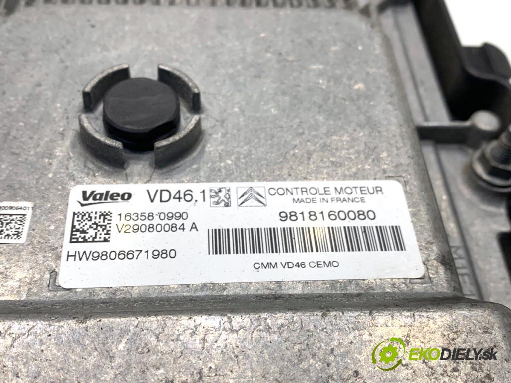 CITROEN C3 II liftback 2017 81 kW 1.2 THP 110 1199 riadiaca jednotka Motor 9818160080 (Riadiaca jednotka)