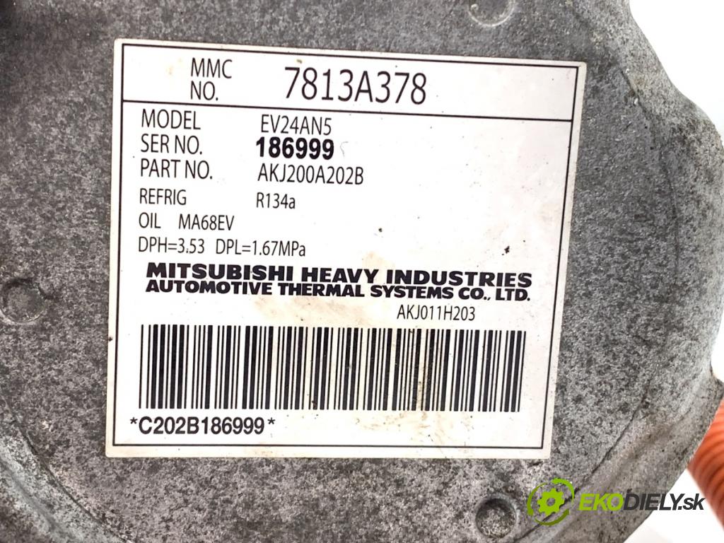 MITSUBISHI OUTLANDER III SUV 2015 89 kW 2.0 Hybrid 4WD (GG2W) 1998 Kompresor klimatizácie 7813A378 (Kompresor klimatizácie)