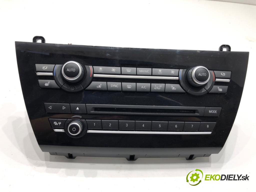 BMW F15 SUV 2014 160 kW xDrive 25 d 1995 Panel ovládania kúrenia rádia 9365431