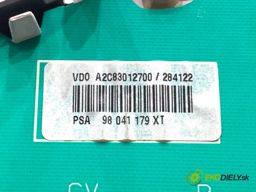 CITROEN C3 II liftback 2017 81 kW 1.2 THP 110 1199 Prístrojovka 98041179XT (Prístrojová doska)