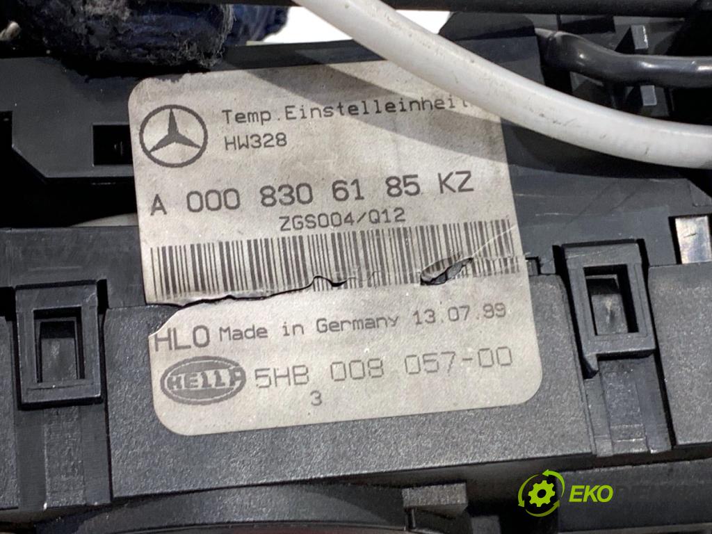 MERCEDES-BENZ W639 Skrzynia 1999 75 kW 110 CDI 2.2 (638.094) 2148 Panel ovládania kúrenia A0008306185KZ (Prepínacie páčky pod volantom)