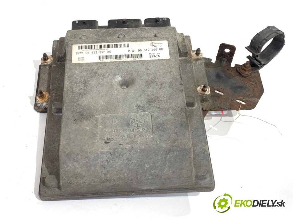 CITROEN JUMPER II Autobus 2007 74 kW 2.2 HDi 2179 riadiaca jednotka Motor 9663289080 (Riadiaca jednotka)