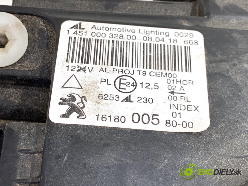 PEUGEOT 308 II liftback 2016 96 kW 1.2 THP 130 1199 Svetlomet pravy predný PLNÉ: LED 1618000580