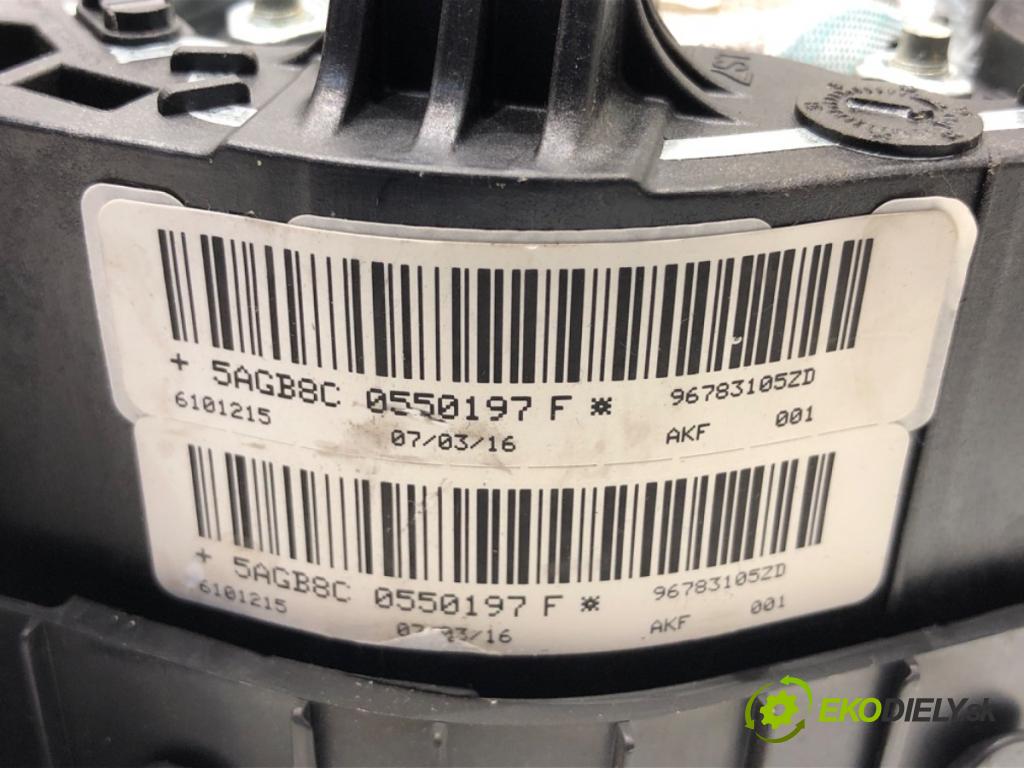 PEUGEOT 308 II liftback 2016 96 kW 1.2 THP 130 1199 AirBag volantu 96783105ZD (Airbag)