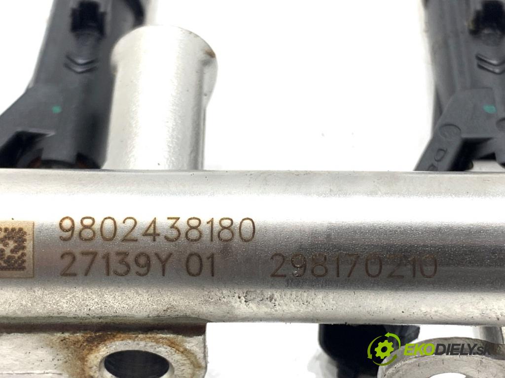 CITROEN C3 III liftback 2018 81 kW 1.2 PURETECH 110 1199 Lišta vstrekovacia INJEKCIA: 9810335380