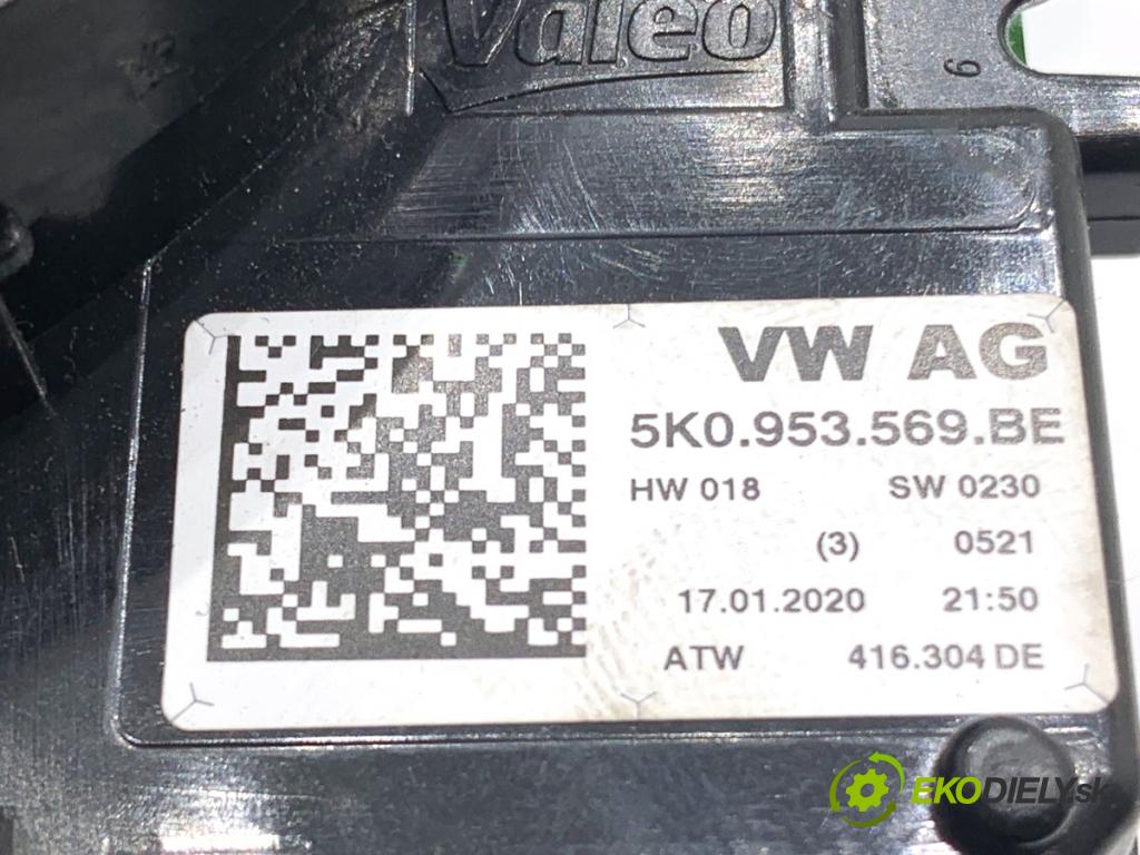 VW CADDY IV Nadwozie pełne/minivan 2020 110 kW 2.0 TDI 1968 Krúžok, slimák airbag 5K0953569BE (Airbag)