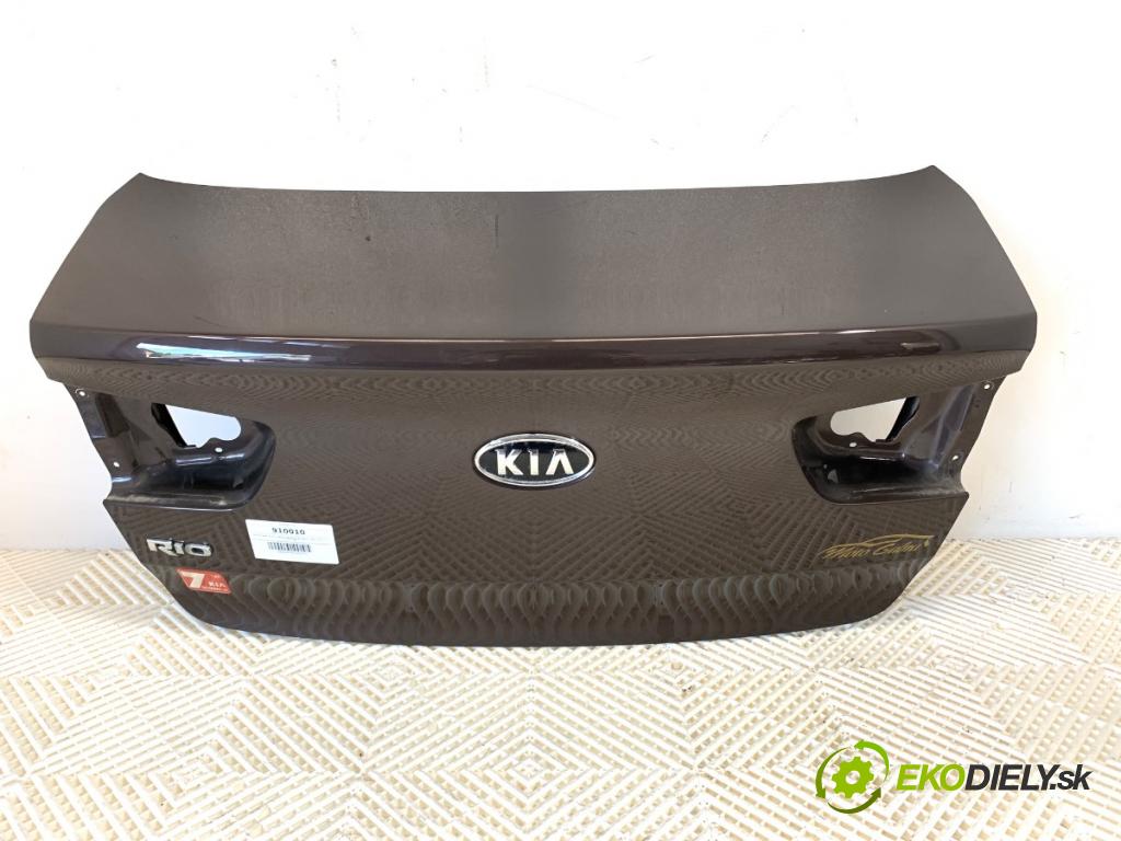 KIA RIO III sedan 2012 63 kW 1.25 CVVT 1248 kapota zad 