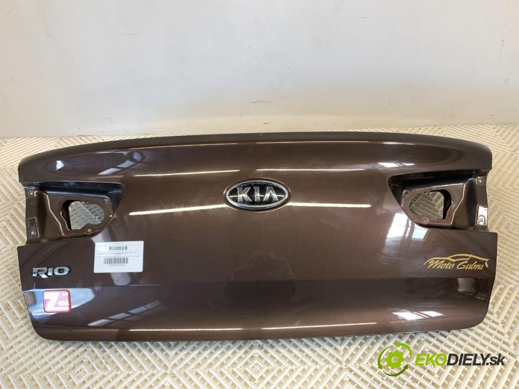 KIA RIO III sedan 2012 63 kW 1.25 CVVT 1248 kapota zad