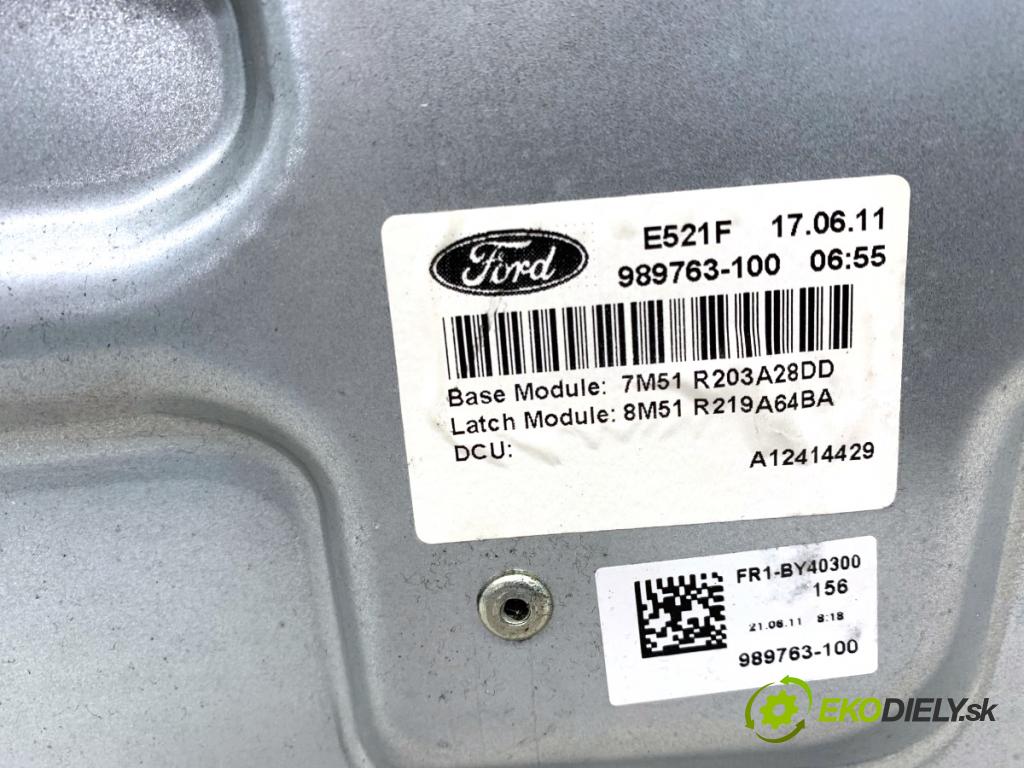 FORD KUGA I SUV 2011 120 kW 2.0 TDCi 4x4 1997 Mechanizmus okna pravy predný 7M51R203A28DD