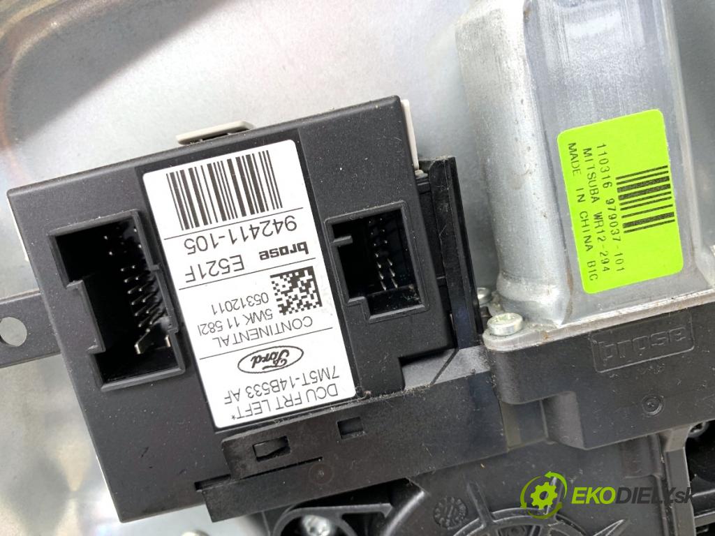 FORD KUGA I SUV 2011 120 kW 2.0 TDCi 4x4 1997 Mechanizmus okna ľavy predný 7M5T-14B533AF