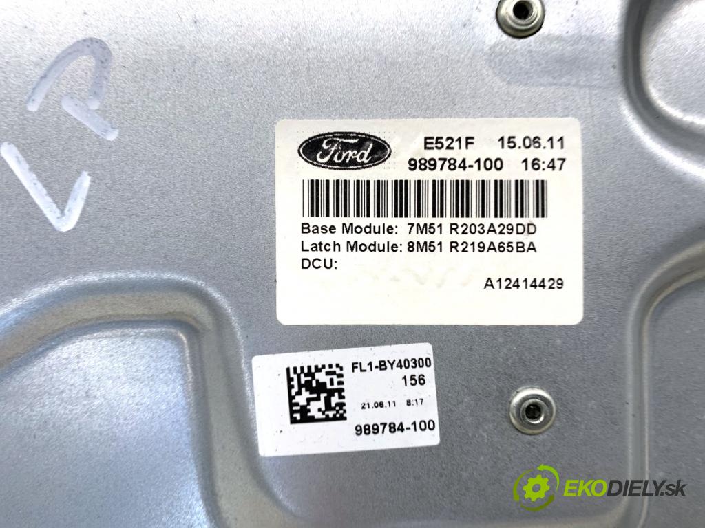 FORD KUGA I SUV 2011 120 kW 2.0 TDCi 4x4 1997 Mechanizmus okna ľavy predný 7M5T-14B533AF
