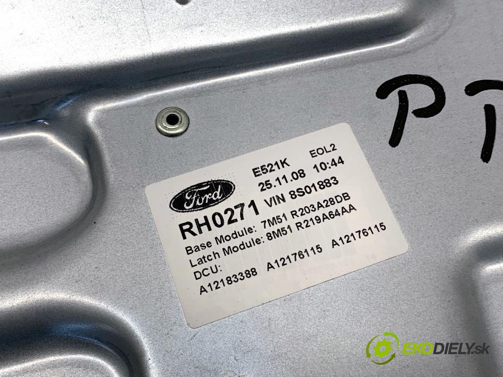 FORD KUGA I SUV 2008 100 kW 2.0 TDCi 1997 Mechanizmus okna pravy predný 7M5T-14B533CD