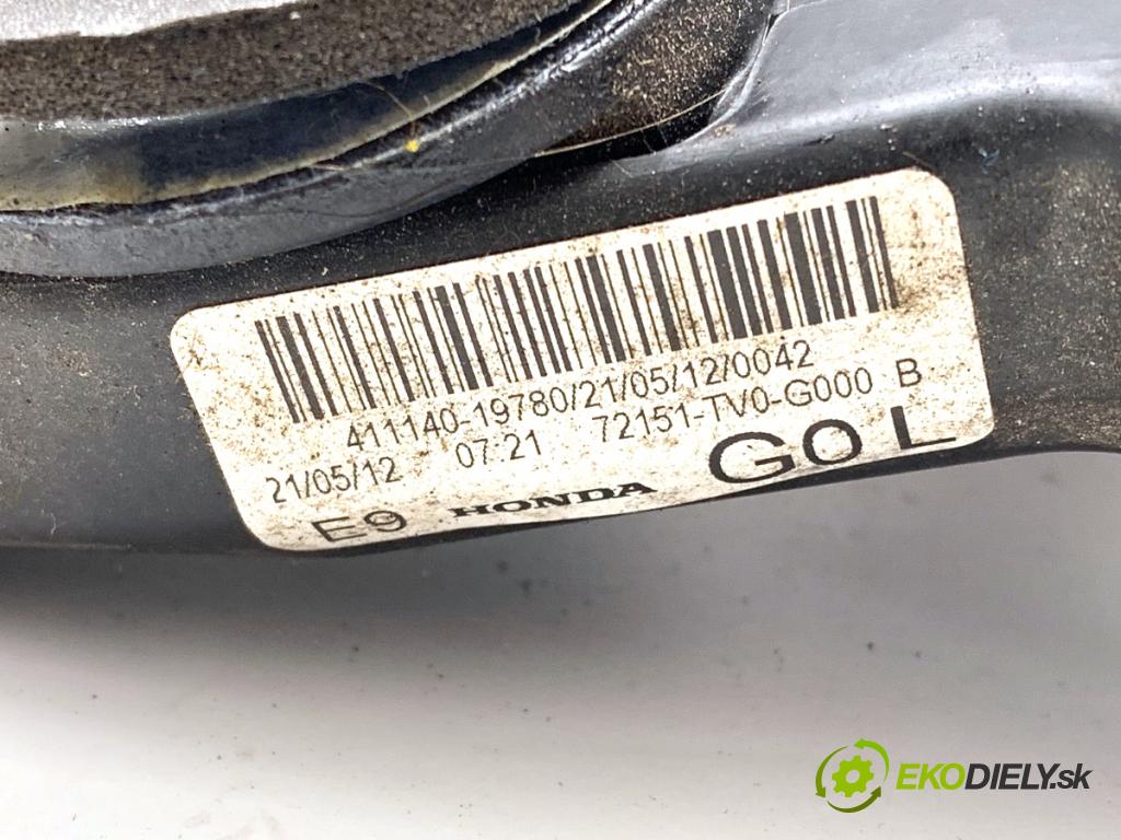HONDA CIVIC IX liftback 2012 73 kW 1.4 i-VTEC (FK1) 1339 zámok dveře levý přední část 411140-19780
