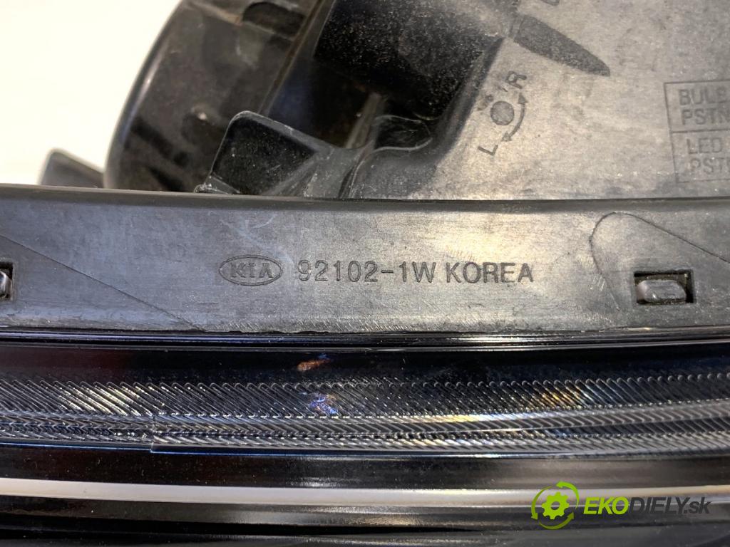 KIA RIO III sedan 2012 63 kW 1.25 CVVT 1248 Svetlomet pravy predný 92102-1WXXX