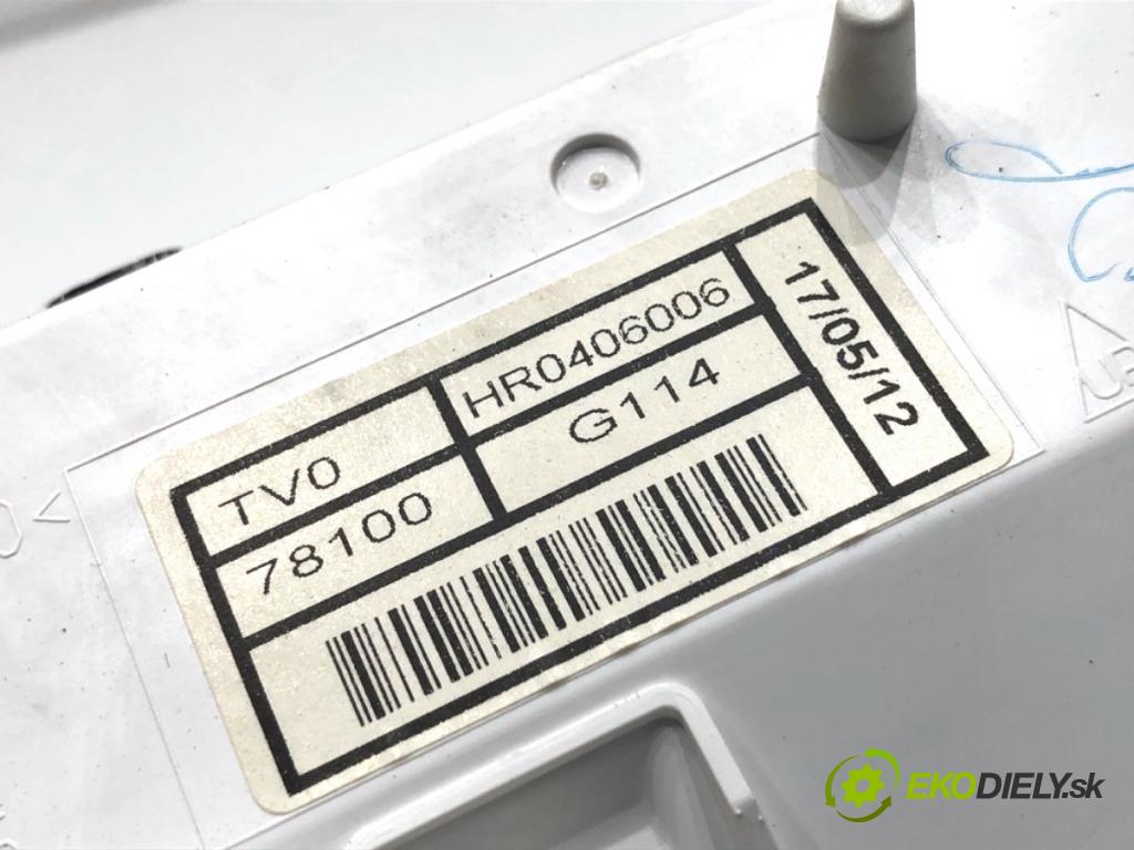 HONDA CIVIC IX liftback 2012 73 kW 1.4 i-VTEC (FK1) 1339 Prístrojovka HR0406006 (Prístrojová doska)