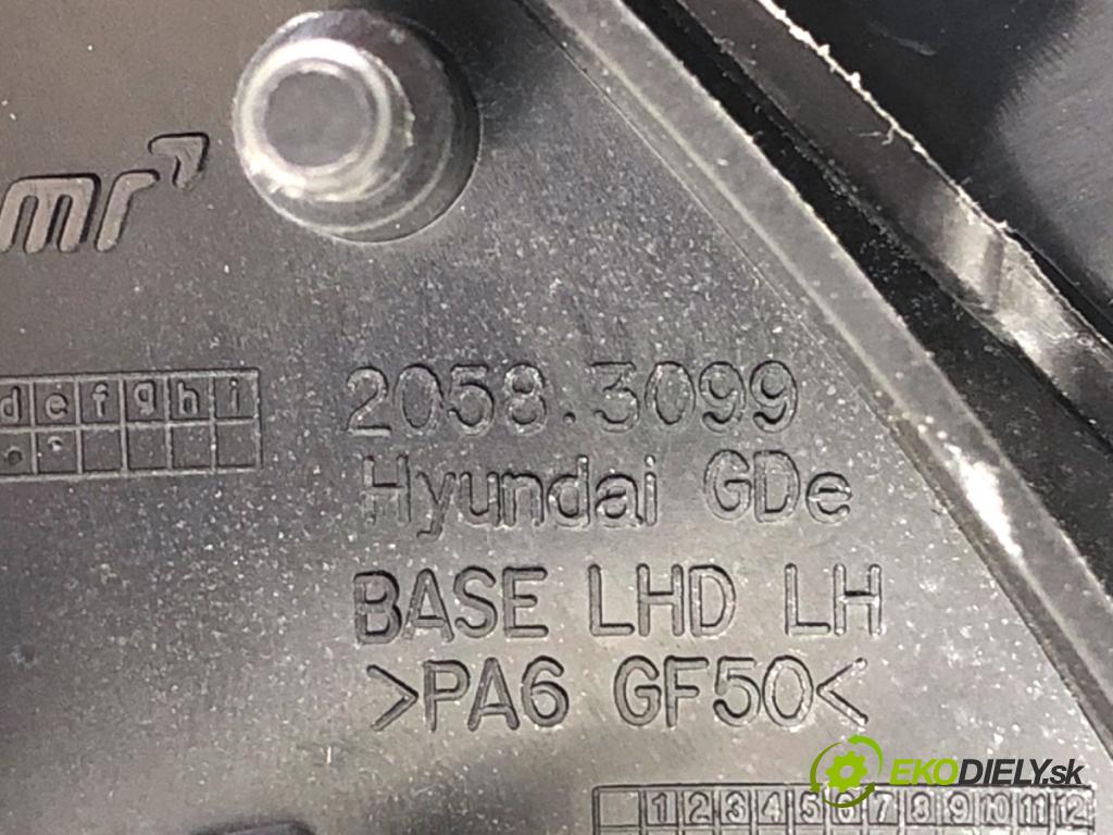 HYUNDAI i30 liftback 2014 74 kW 1.4 1368 Spätné zrkadlo ľavy