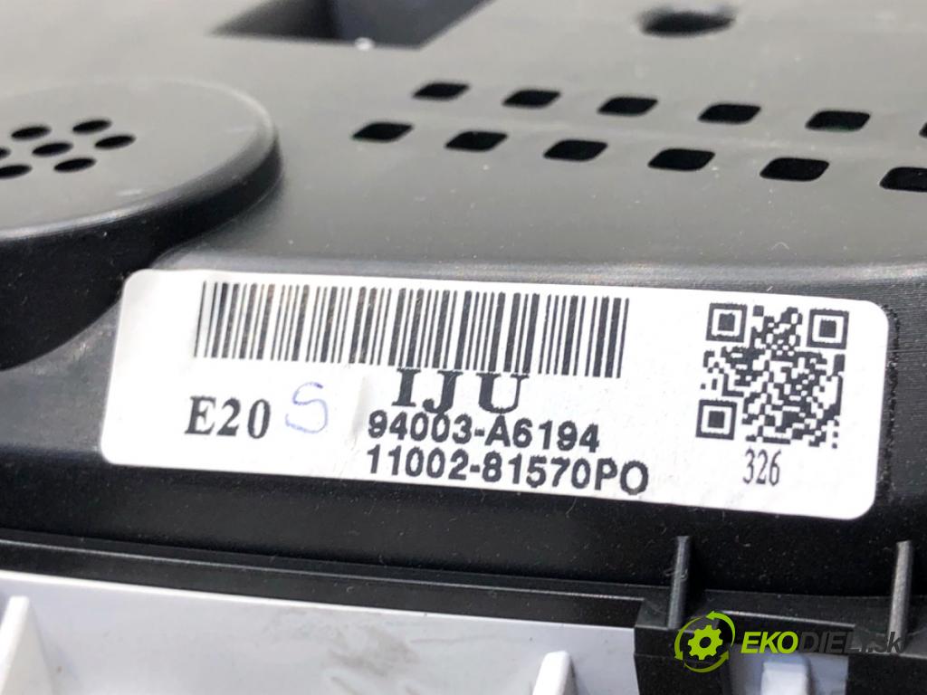 HYUNDAI i30 liftback 2014 74 kW 1.4 1368 Prístrojovka 94003-A6194 (Prístrojová doska)