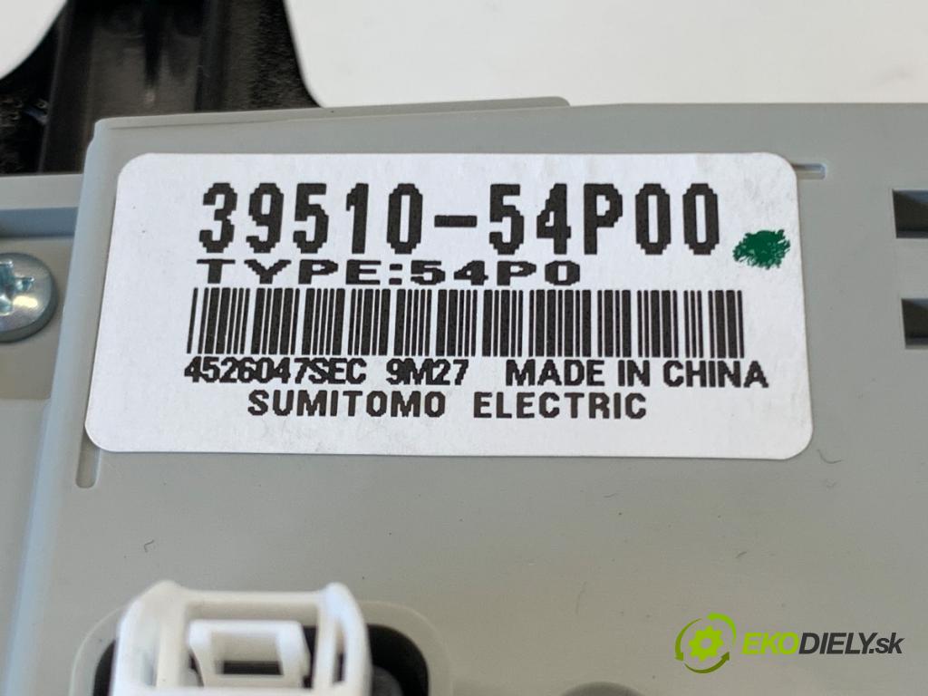 SUZUKI VITARA SUV 2020 95 kW 1.4 Hybrid (Mild Hybrid) 1373 Panel ovládania kúrenia 39510-54P00 (Prepínacie páčky pod volantom)