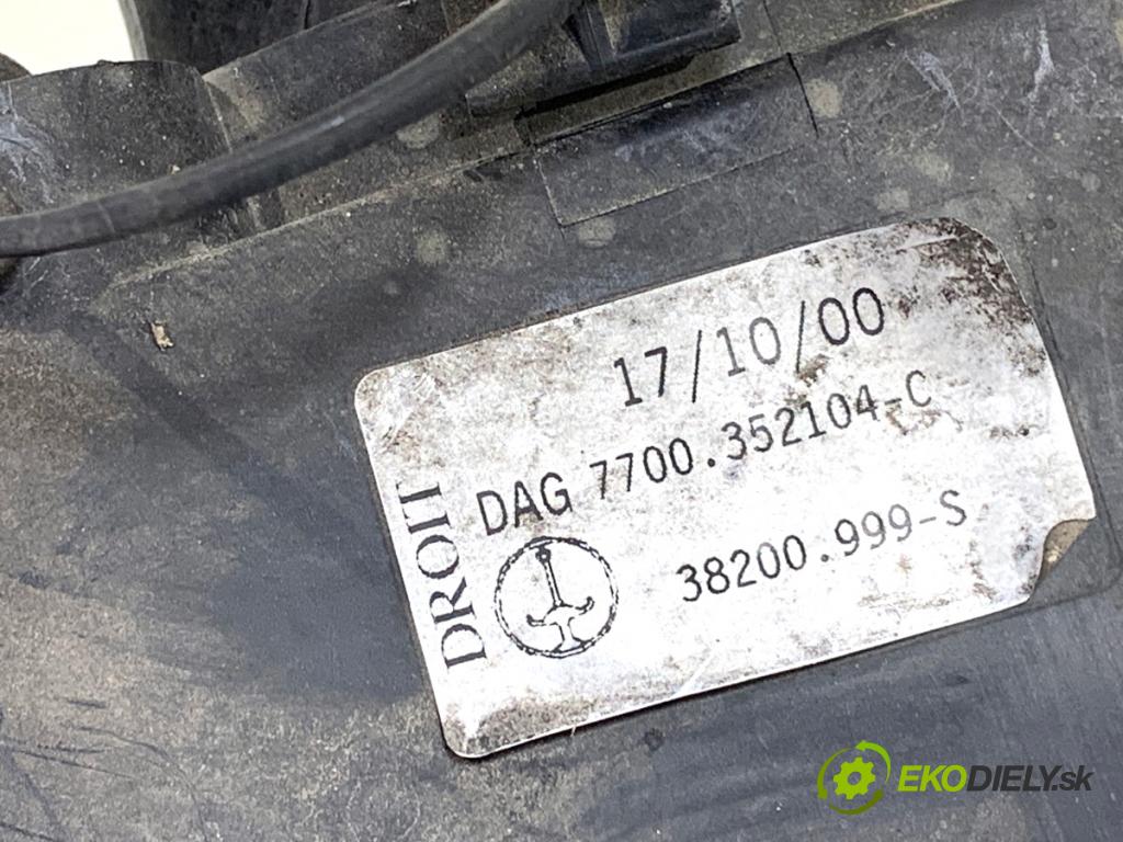 OPEL MOVANO A Autobus 2000 66 kW 2.2 DTI (JD) 2188 Svetlomet pravy predný 7700352104
