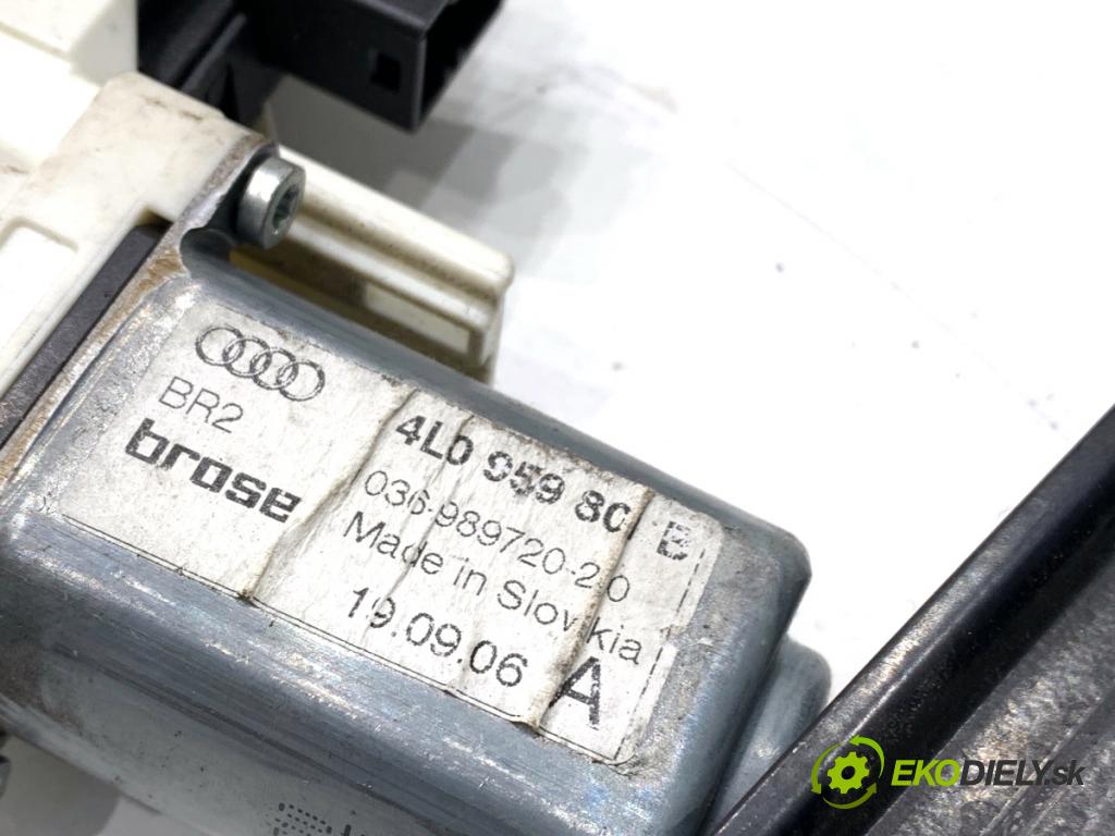 AUDI Q7 4L SUV 2006 171 kW 3.0 TDI quattro 2967 Mechanizmus okna ľavy zad 4L0839461A