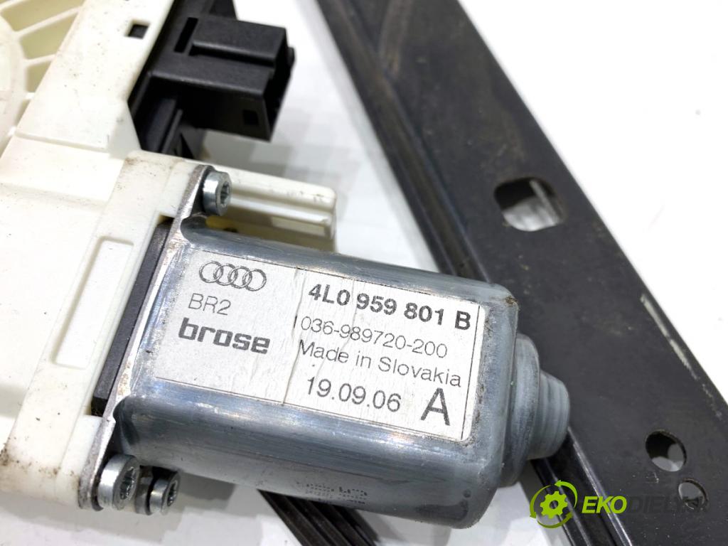AUDI Q7 4L SUV 2006 171 kW 3.0 TDI quattro 2967 Mechanizmus okna ľavy predný 4L0837461A