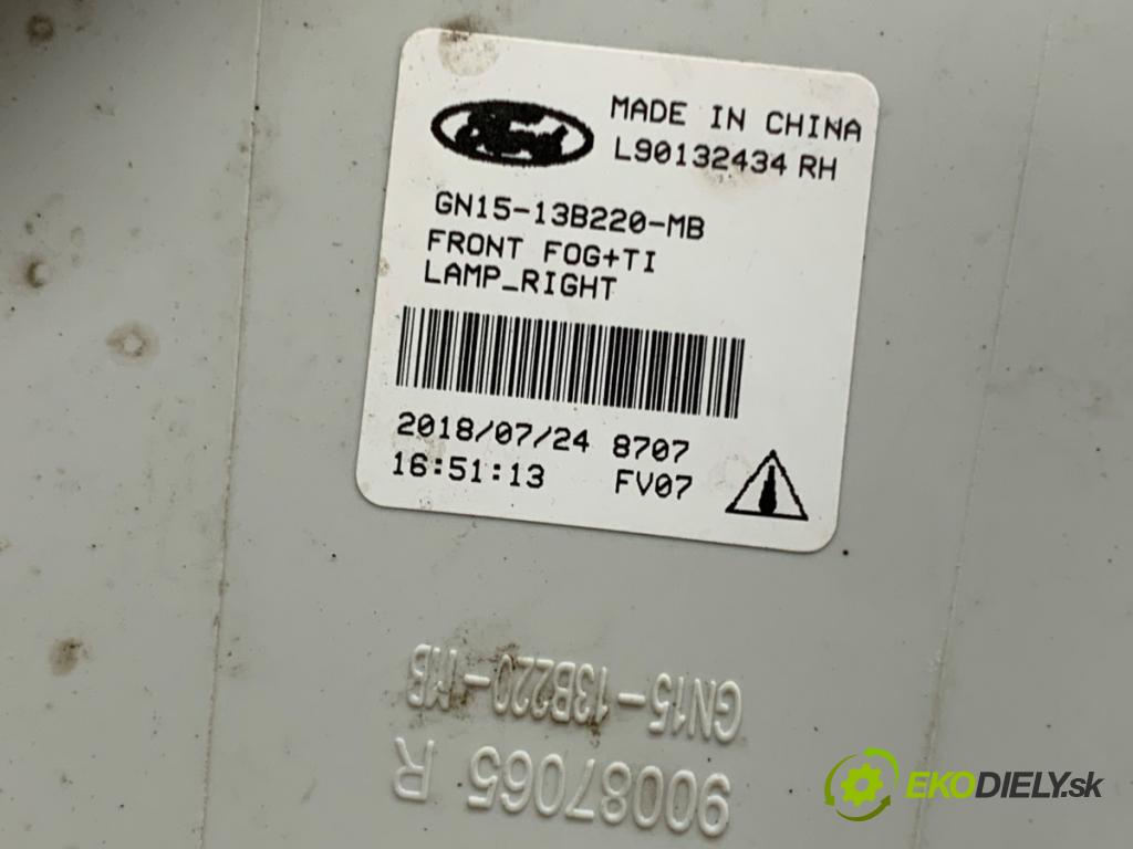 FORD ECOSPORT SUV 2018 92 kW 1.0 EcoBoost 998 hmlové svetlo, hmlovka pravý přední část GN15-13B220-MB