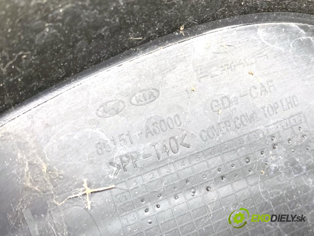 HYUNDAI i30 liftback 2014 74 kW 1.4 1368 Torpédo, plast pod čelné okno 86151-A6000 (Torpédo (plast pod čelným sklom))