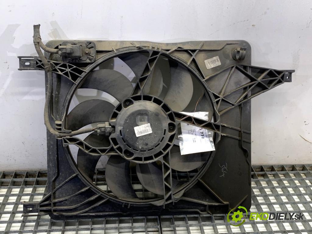 NISSAN QASHQAI J10 SUV 2008 84 kW 1.6 1598 Ventilátor chladiča (Ventilátor)