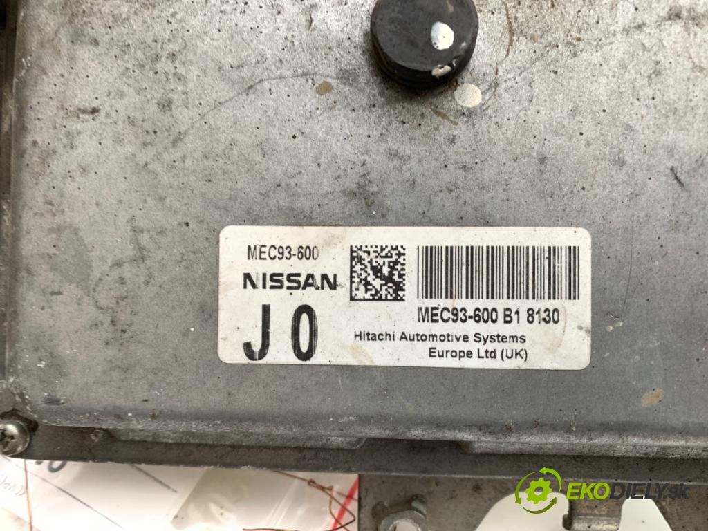 NISSAN QASHQAI J10 SUV 2008 84 kW 1.6 1598 řídící jednotka motora MEC93-600 (Řídicí jednotka)