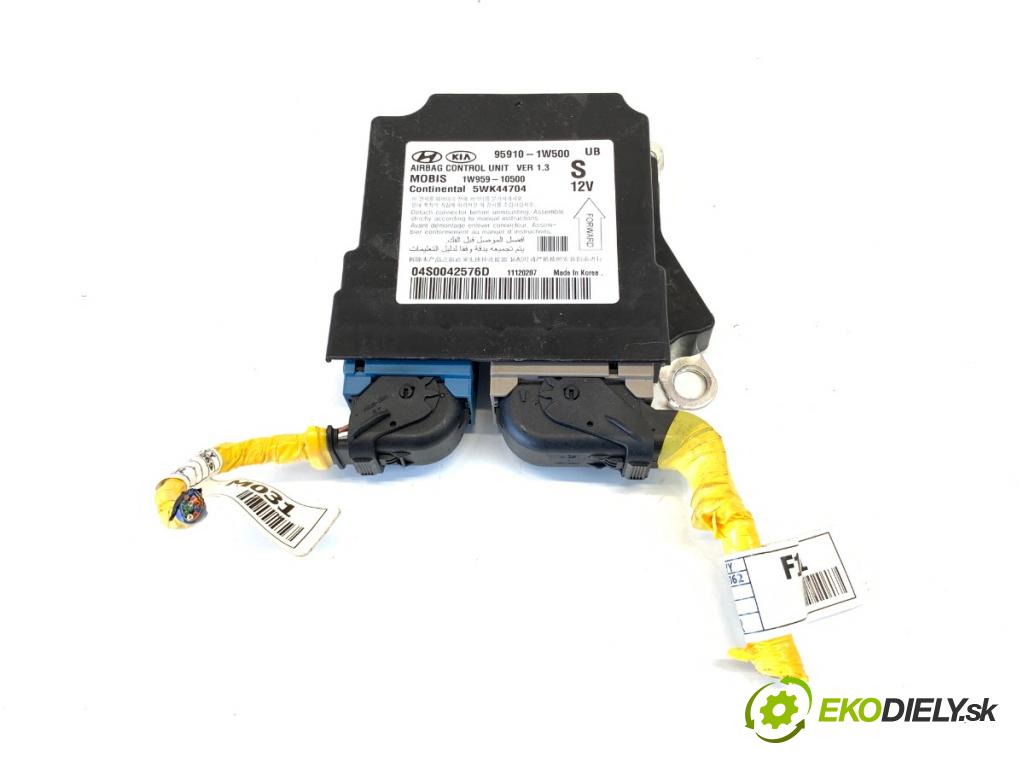 KIA RIO III sedan 2012 63 kW 1.25 CVVT 1248 senzor airbag 95910-1W500 (Snímač)