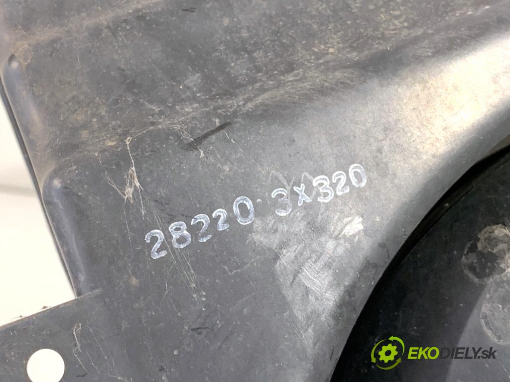 HYUNDAI i30 liftback 2014 74 kW 1.4 1368 rezonátor Rúra vzduchu 28191-3X000