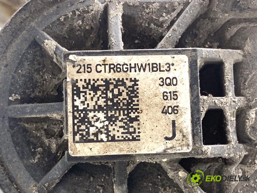 VW PASSAT B8 Kombi 2014 110 kW 2.0 TDI 1968 Brzdič strmeň pravy zad 3Q0615406J