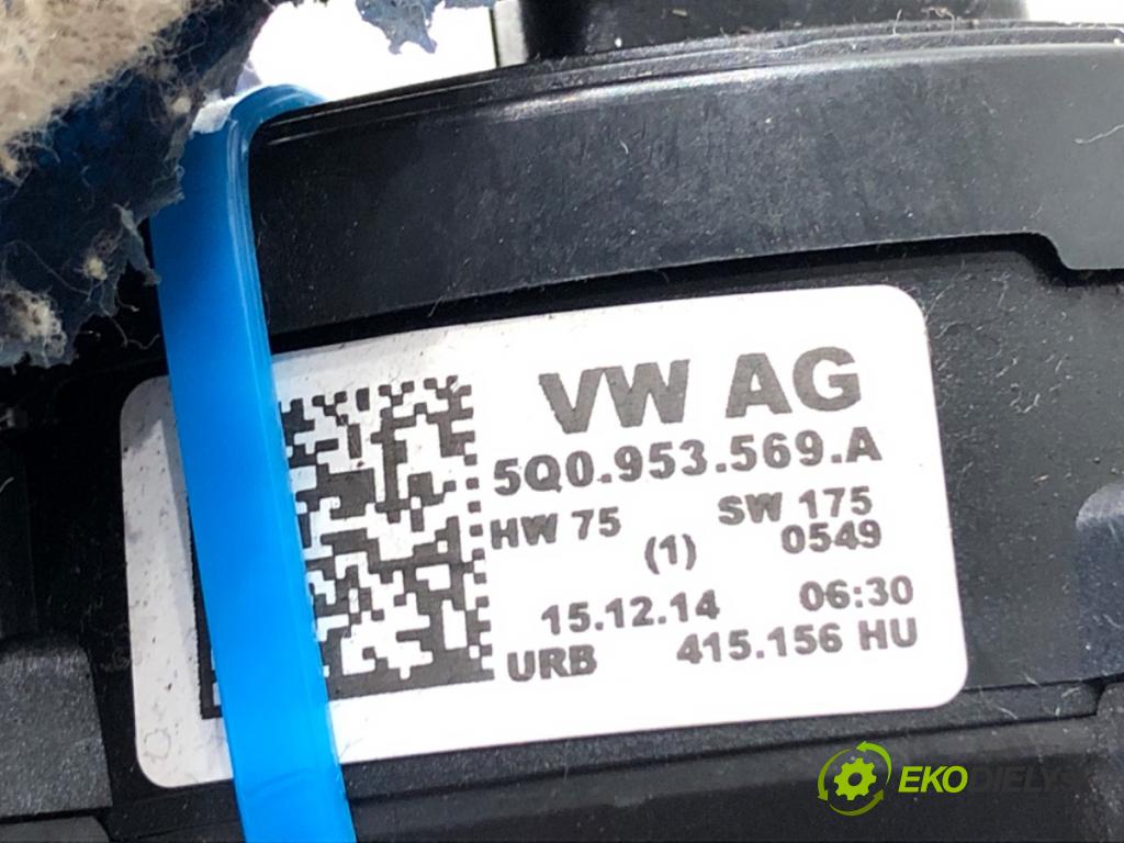 VW PASSAT B8 Kombi 2014 110 kW 2.0 TDI 1968 Krúžok, slimák airbag 5Q0953569A (Airbag)