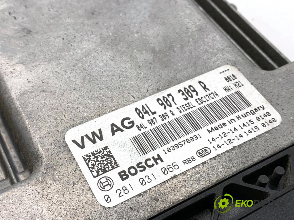 VW PASSAT B8 Kombi 2014 110 kW 2.0 TDI 1968 řídící jednotka motora 04L907309R (Řídicí jednotka)