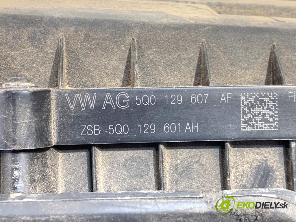 VW PASSAT B8 Kombi 2014 110 kW 2.0 TDI 1968 Obal filtra vzduchu 5Q0129607AF (Obal vzduchového filtra)