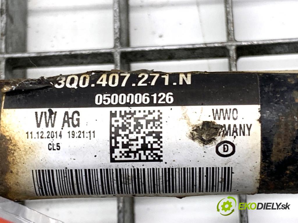 VW PASSAT B8 Kombi 2014 110 kW 2.0 TDI 1968 Poloos ľavy predný 3Q0407271N
