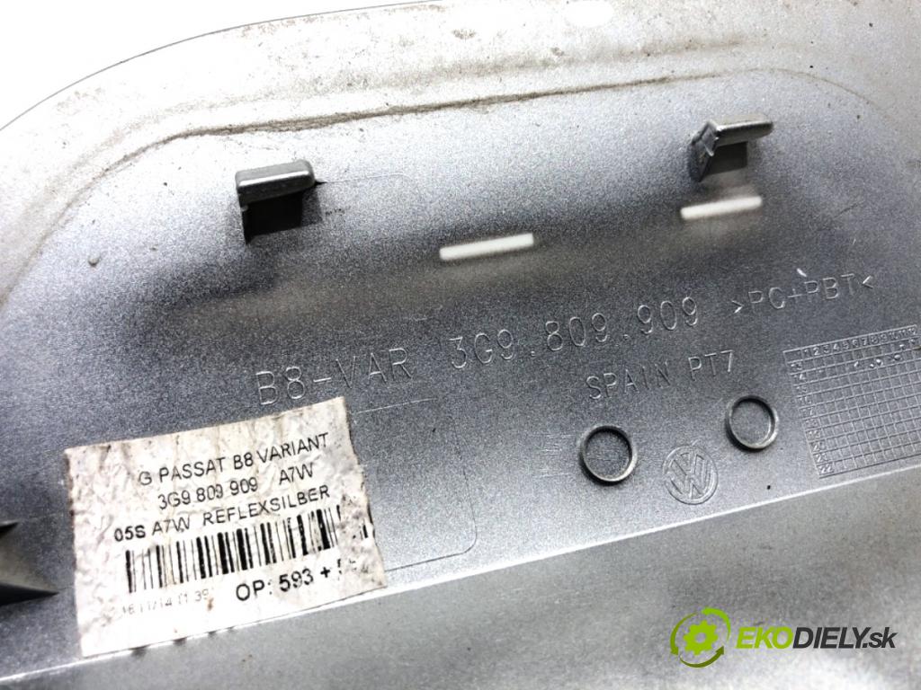VW PASSAT B8 Kombi 2014 110 kW 2.0 TDI 1968 Dvierka nádrže paliva 3G9809909 (Kľučka dverí ostatné)