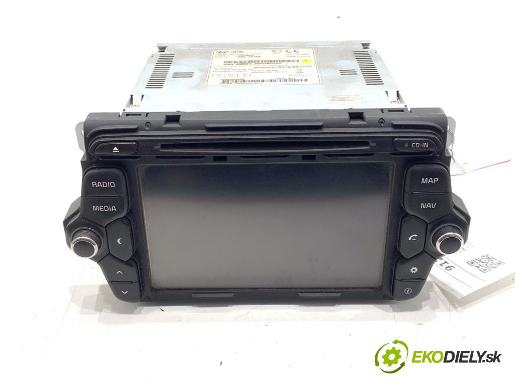KIA CEED Kombi 2013 81 kW 1.6 CRDi 110 1582 RADIO 96560-A2010WK (Audio zariadenie)
