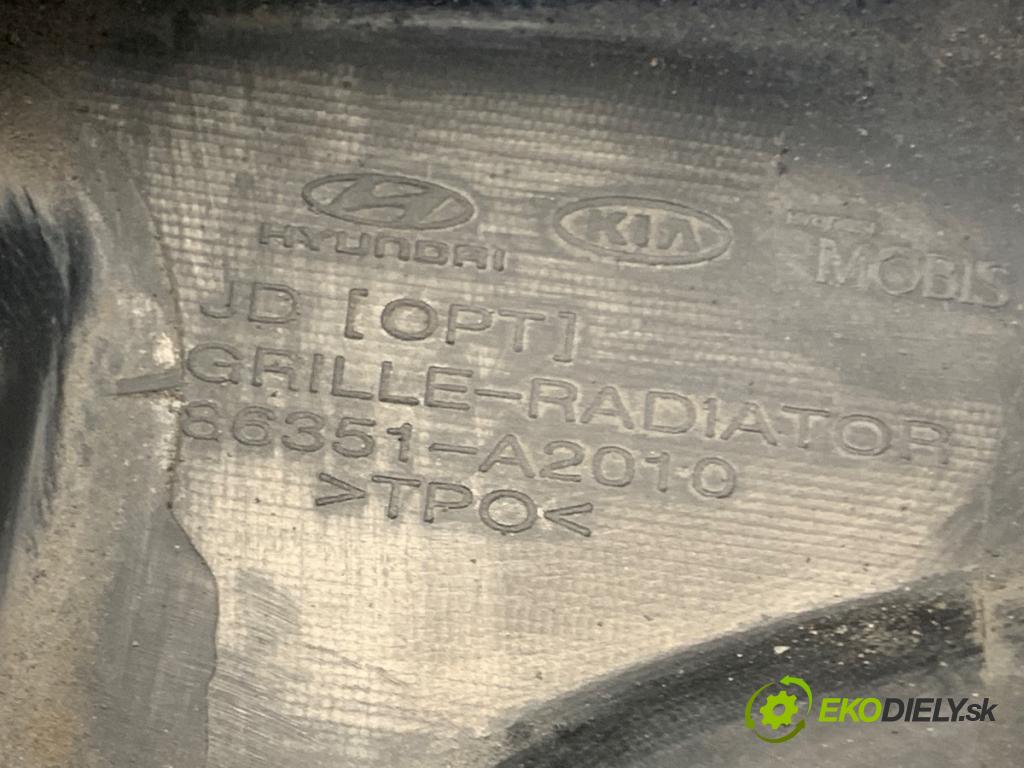 KIA CEED Kombi 2013 81 kW 1.6 CRDi 110 1582 Mriežka maska 86351-A2010 (Mriežka predná (maska chladiča))