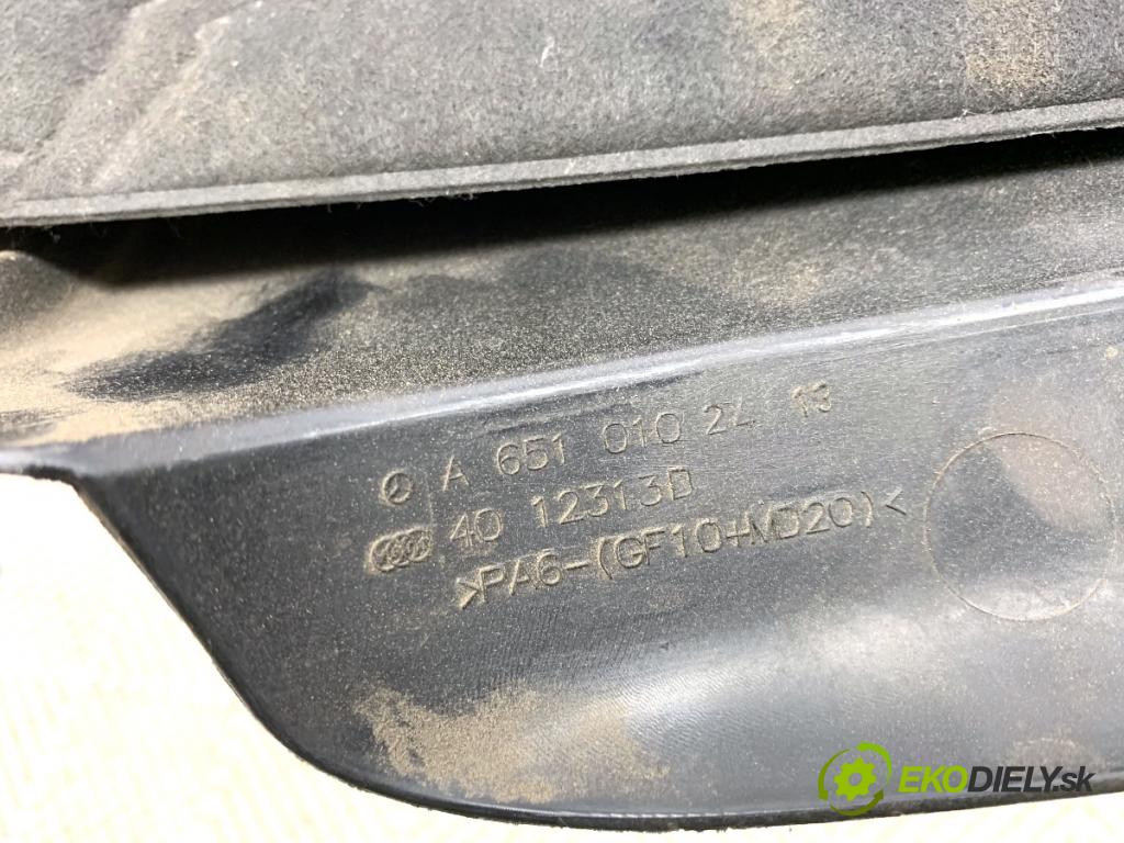 MERCEDES-BENZ W246 liftback 2012 100 kW B 200 CDI (246.201) 1796 Kryt Motor A6510102413 (Kryt motora)