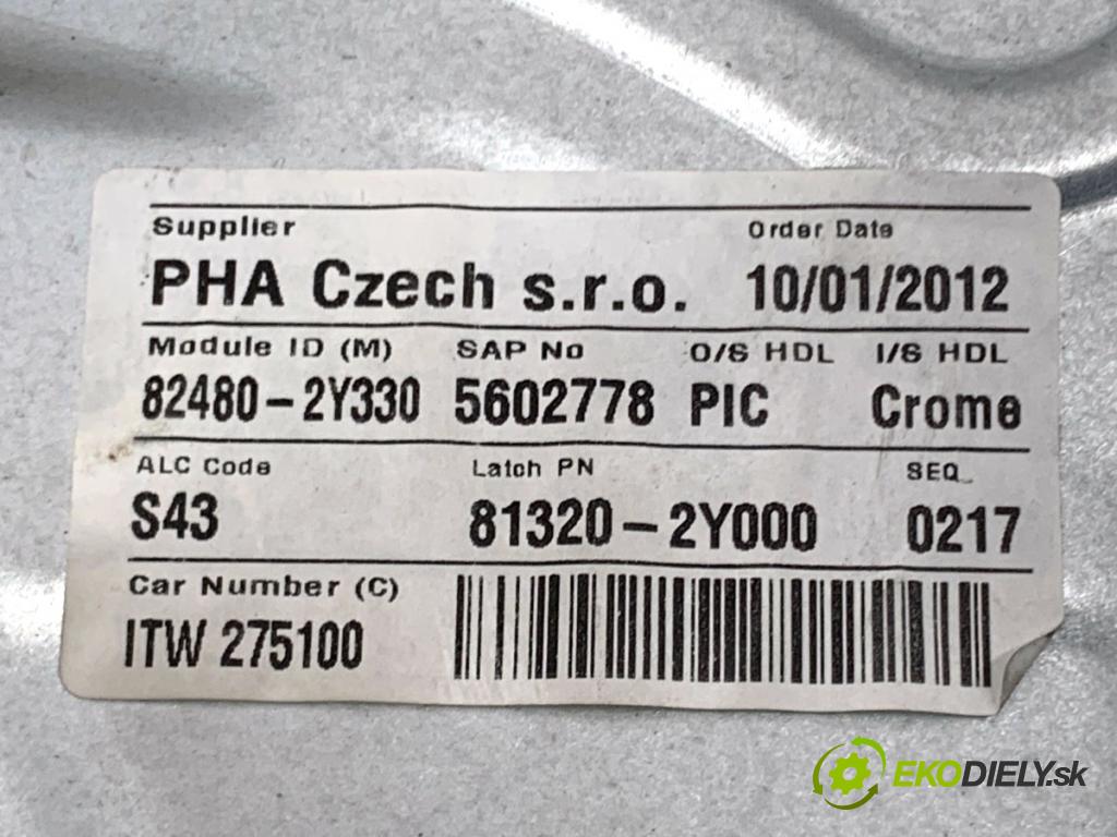 HYUNDAI ix35 SUV 2012 99 kW 1.6 1591 mechanismus okna pravý přední část 82480-2Y330