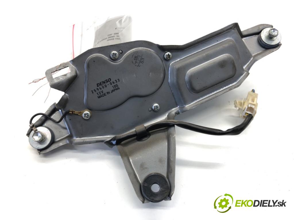 SUZUKI GRAND VITARA II samochód terenowy zamknięty 2006 103 kW 2.0 Napęd na wszystkie koła (TD54, JB420) 1995 Motor stieračov zad 259600-0632