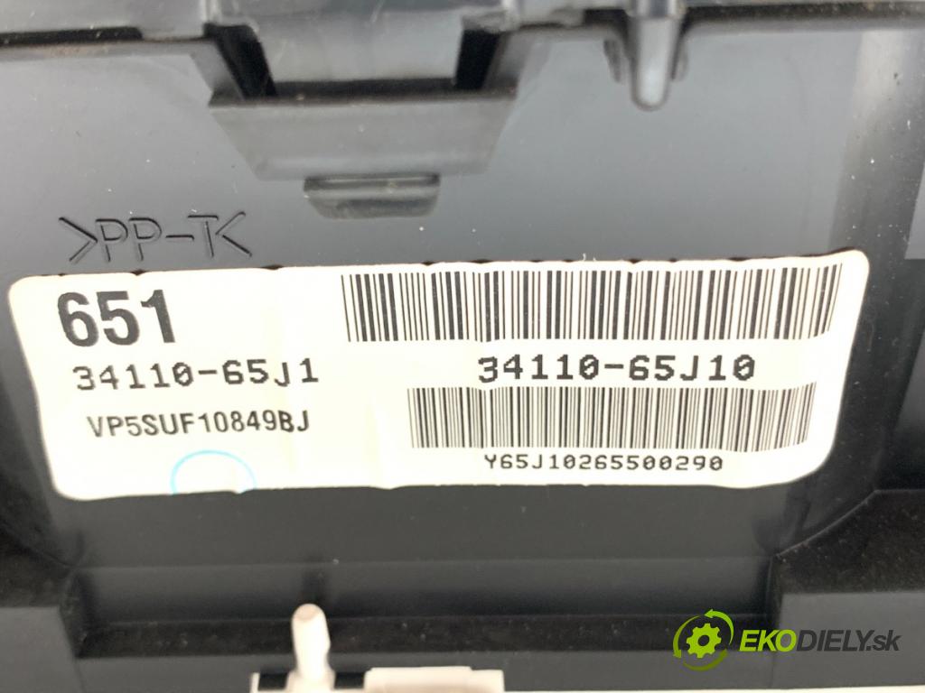 SUZUKI GRAND VITARA II samochód terenowy zamknięty 2006 103 kW 2.0 Napęd na wszystkie koła (TD54, JB420) 1995 prístrojovka 34110-65J10 (Přístrojová deska)
