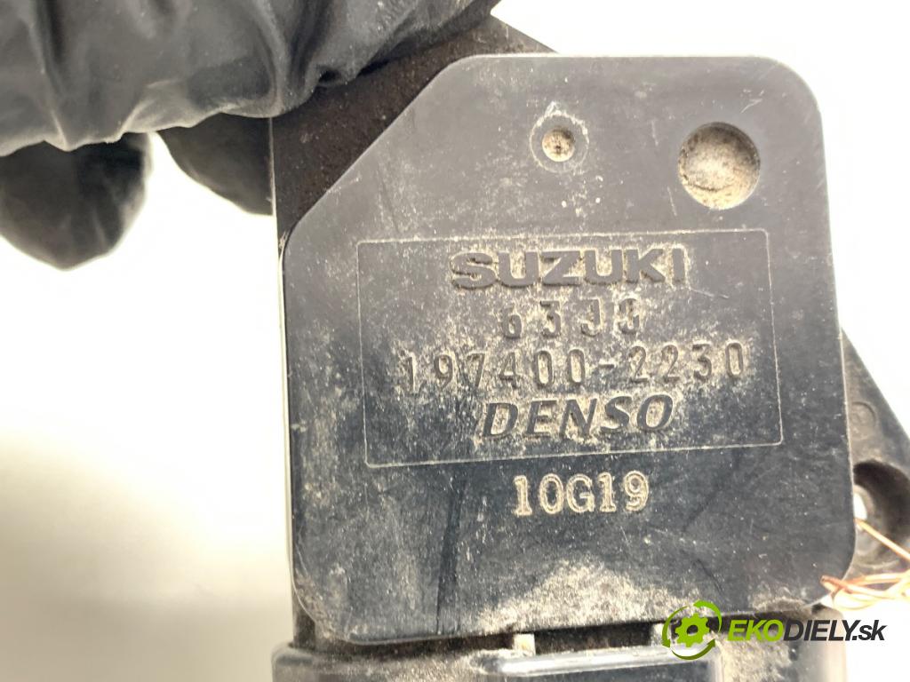 SUZUKI GRAND VITARA II samochód terenowy zamknięty 2006 103 kW 2.0 Napęd na wszystkie koła (TD54, JB420) 1995 váha vzduchu 197400-2230 (Snímač hmotnosti vzduchu)