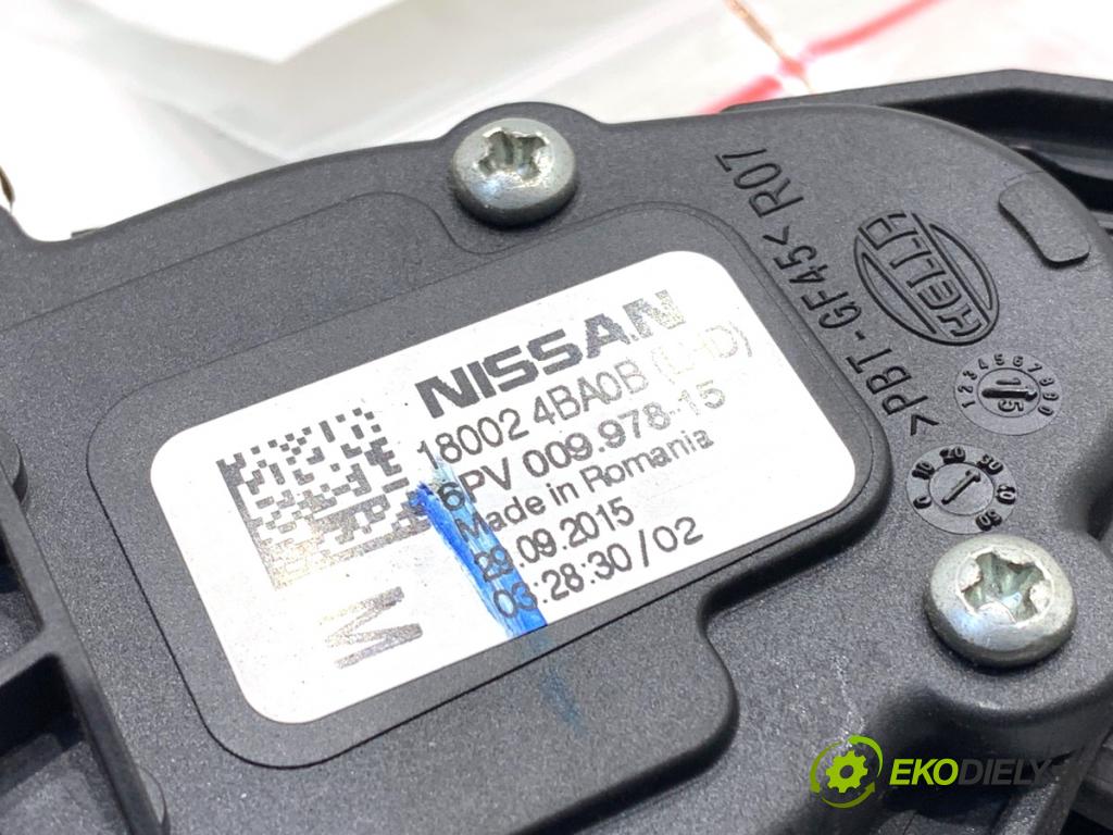NISSAN QASHQAI J11 SUV 2015 120 kW 1.6 DIG-T 1618 Potenciometer plynu 6PV009978-15 (Potenciometer plynového pedálu)