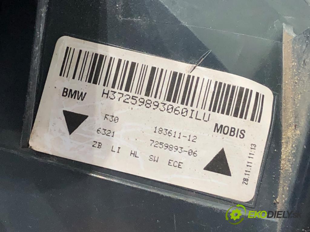 BMW F30 sedan 2012 120 kW 320 d 1995 světlo levý zadní část 7259893
