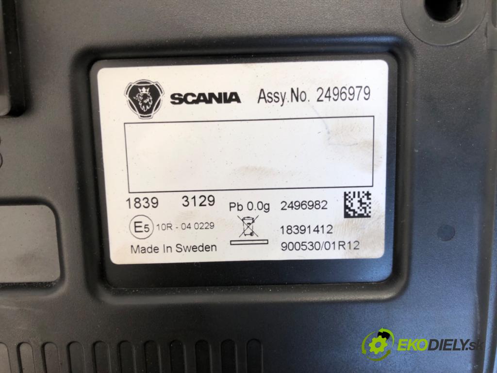 SCANIA L,P,G,R,S - series Ciągnik siodłowy 2018 331 kW S450 331 kW [450 KM] olej napędowy 2016 - 2022 12742 Prístrojovka 2496979 (Prístrojová doska)