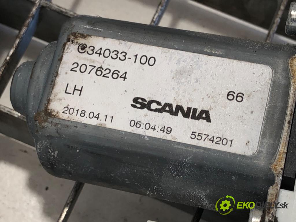 SCANIA L,P,G,R,S - series Ciągnik siodłowy 2018 331 kW S450 331 kW [450 KM] olej napędowy 2016 - 2022 12742 mechanismus okna levý přední část 2053163