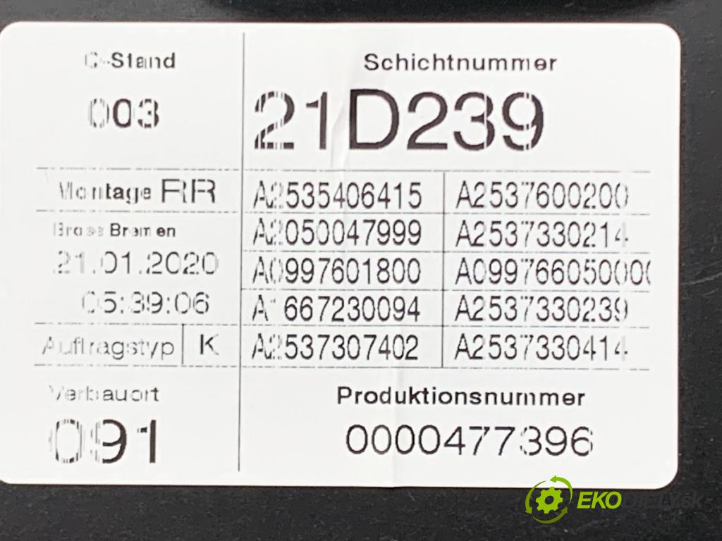 MERCEDES-BENZ GLC SUV 2020 180 kW 300 d 4-matic (253.919) 1950 mechanismus okna pravý zadní část