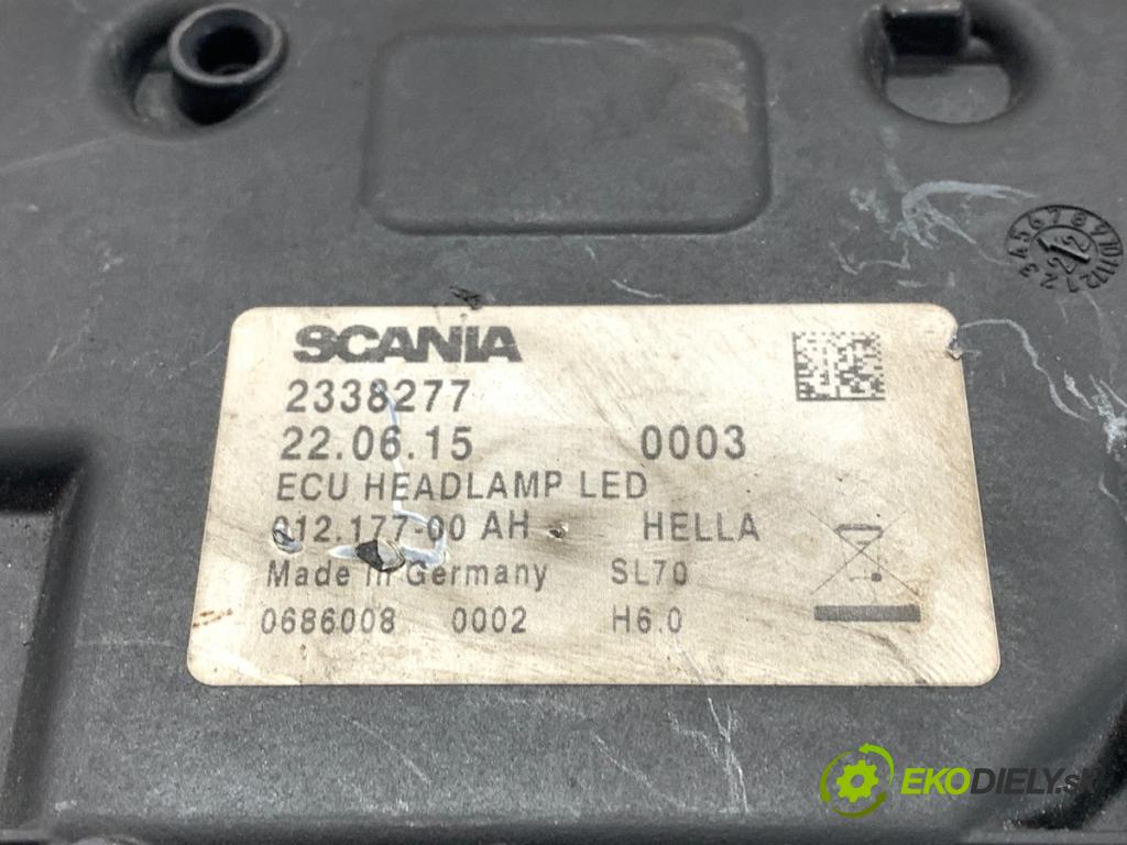 SCANIA L,P,G,R,S - series Ciągnik siodłowy 2018 331 kW S450 331 kW [450 KM] olej napędowy 2016 - 2022 12742 měnič XENON 2338277 (Řídící jednotka xenonu)